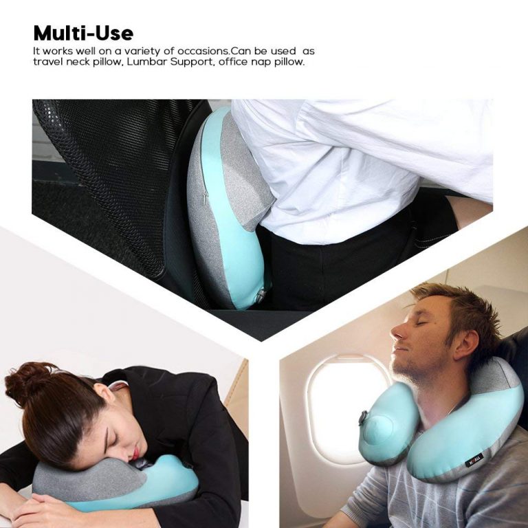 Almohada De Viaje Snüggle - Compacta Y Personalizable