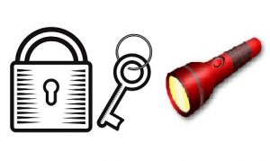 candado-con-llave-linterna