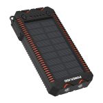 Cargador solar de móvil - pasos de viajera