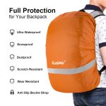 Funda impermeable de mochila - pasos de viajera